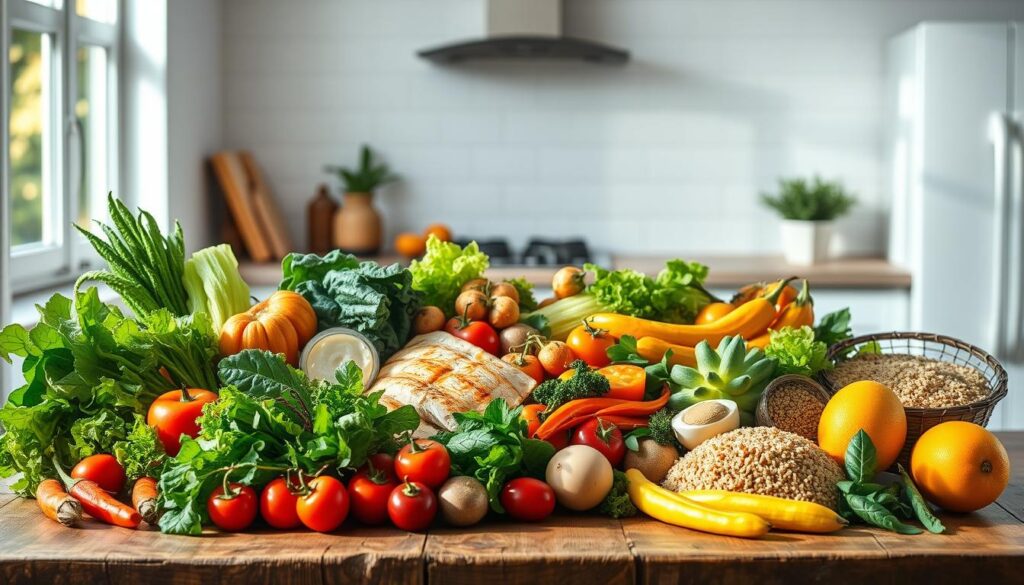 balanced diet for weight loss and abs